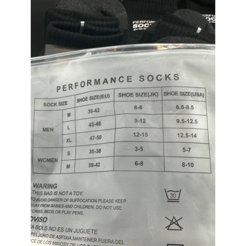 Cotton Crew Socks Work HikingThermal Warm Boot Sock‎ Cushioned Moisture Athletic